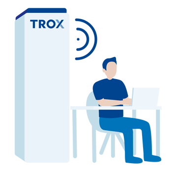 TROX Air purifier - Fonctionnement discret FR